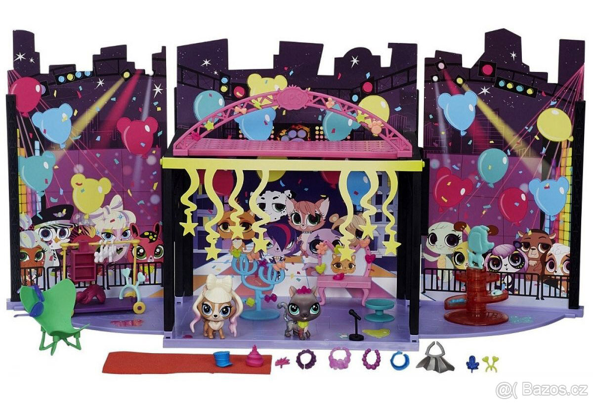 Hasbro Littlest Pet Shop Backstage Style Set