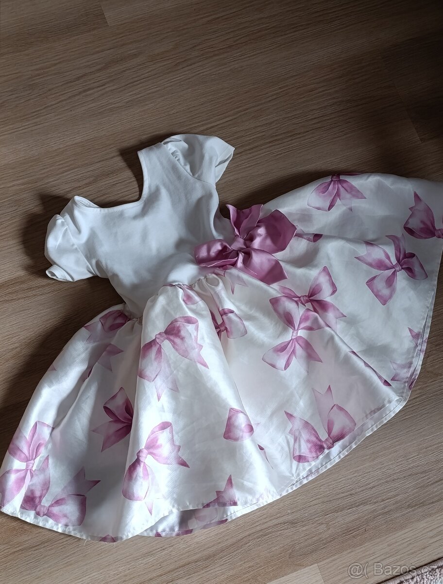 Družičkovské šaty HM, 98-104 cm.