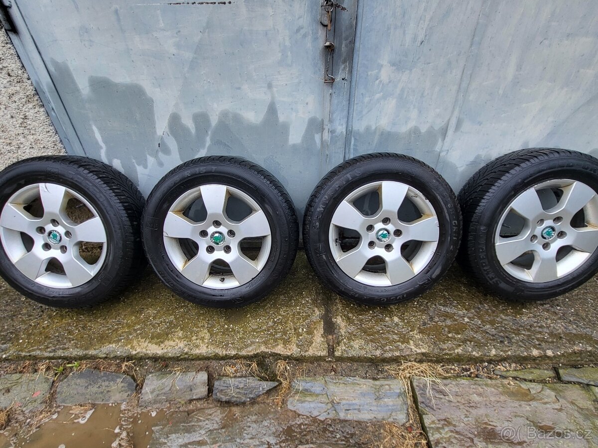 Prodám 15 ALU disky Octavia