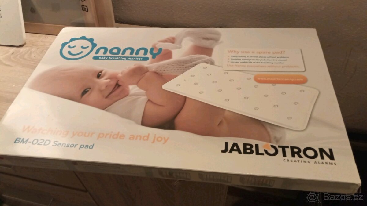 Monitor dechu Jablotron Nanny BM-02