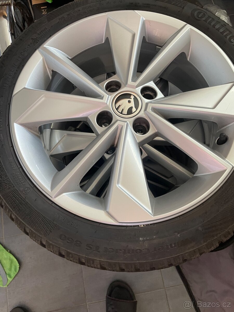 Zimní pne, sada Škoda Citigo 185/50 R16