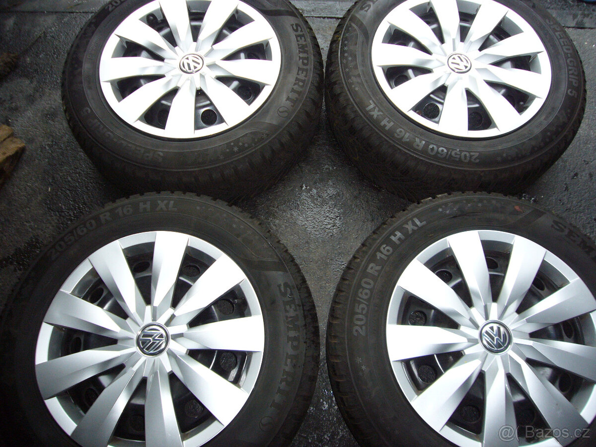 ZIMNÍ KOLA VW GOLF-TOURAN-SCHARAN 16" 5x112 6,5" et-40,