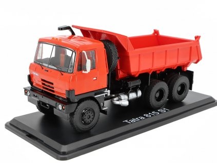 Model TATRA 815 S1 sklápěč červená-SSM  1:43