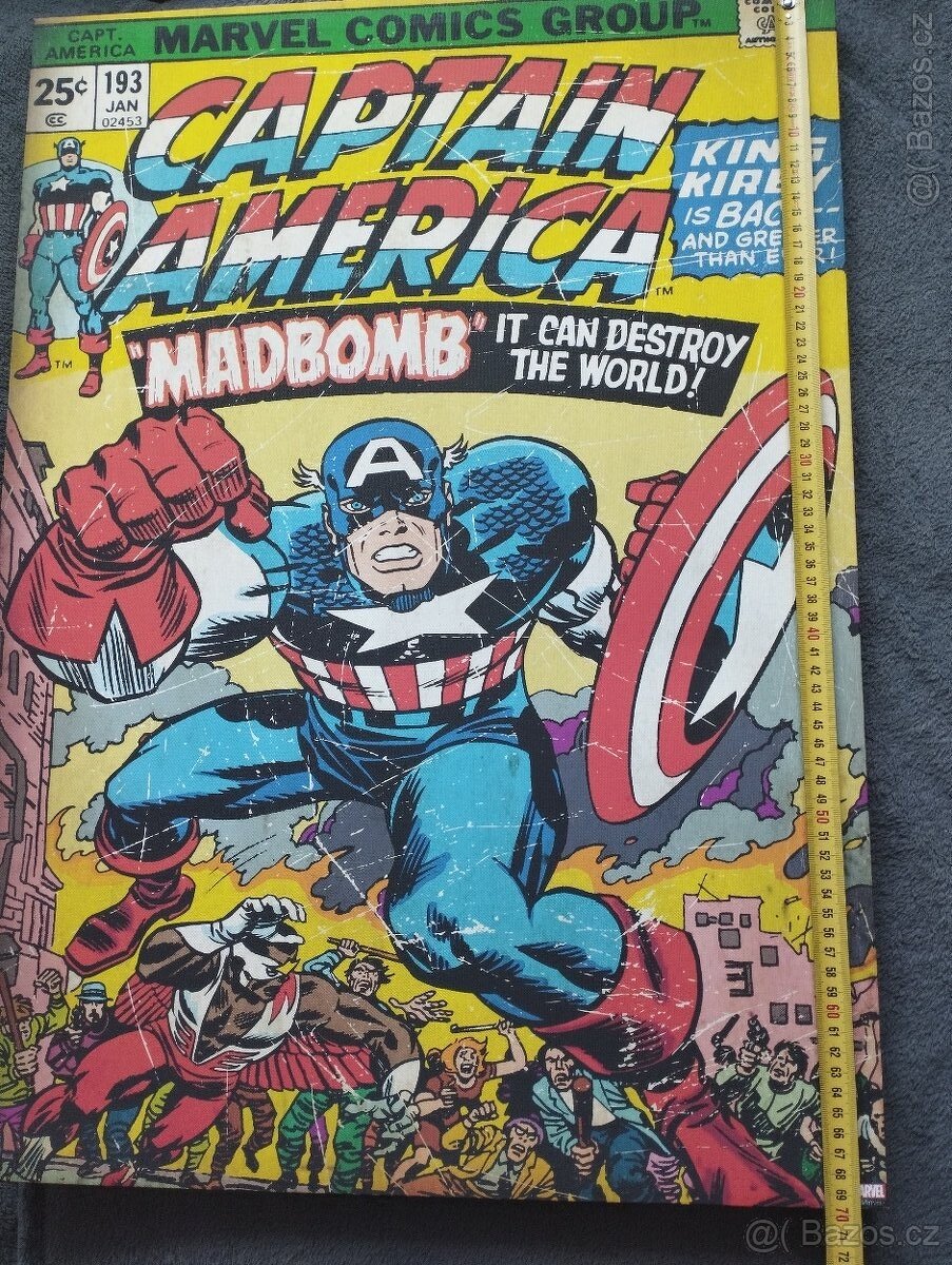 Obrazy na plátně Marvel - 2 kusy - perfektní stav