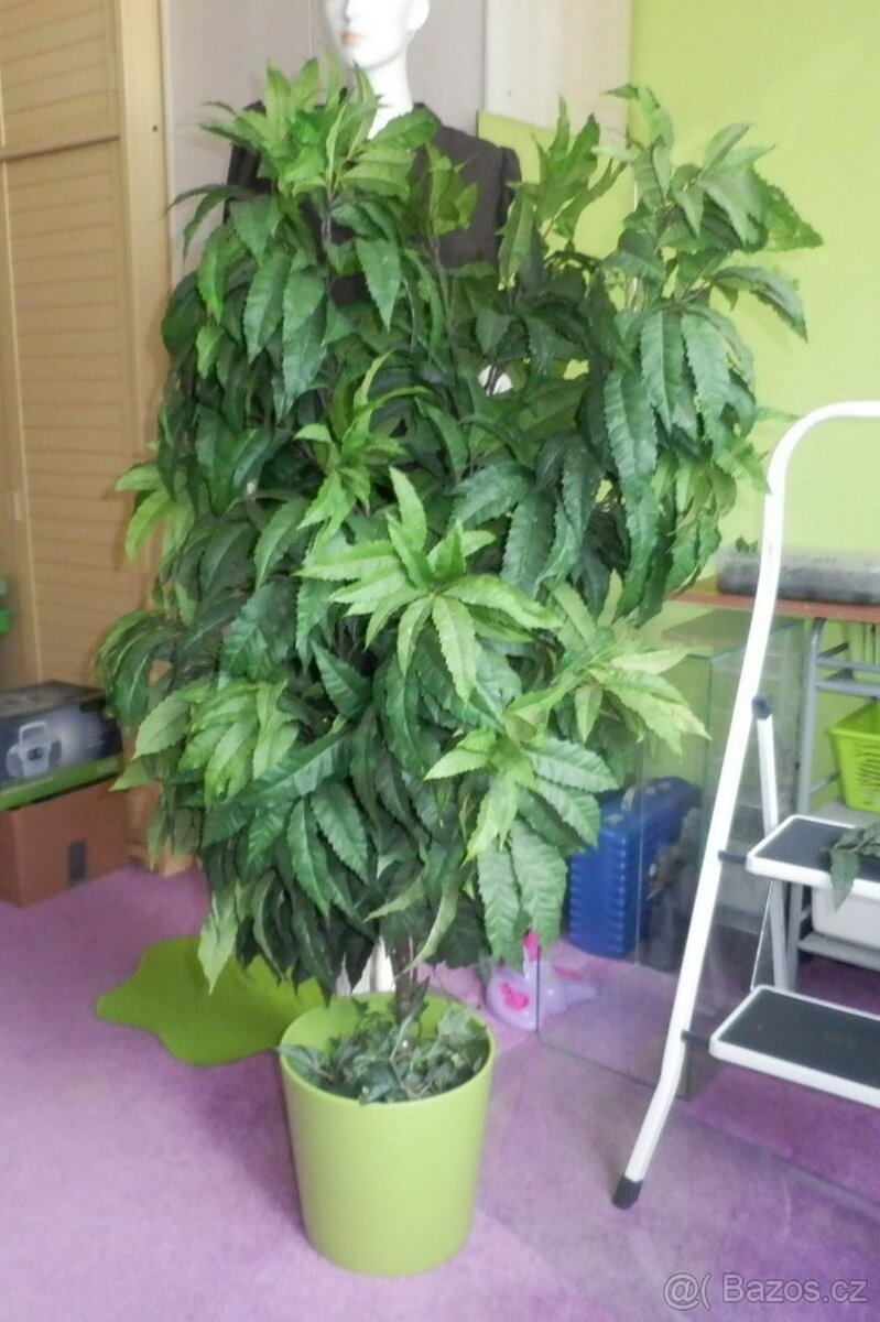 Umělý strom do bytu, hustý, velký-145 cm