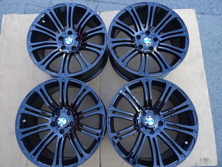 Alu disky černé na BMW, 19", 5x120, ET 15, šířka 8J