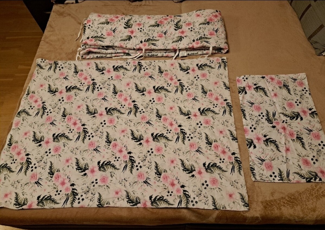 Dětská peřinka a povlečení s mantinely