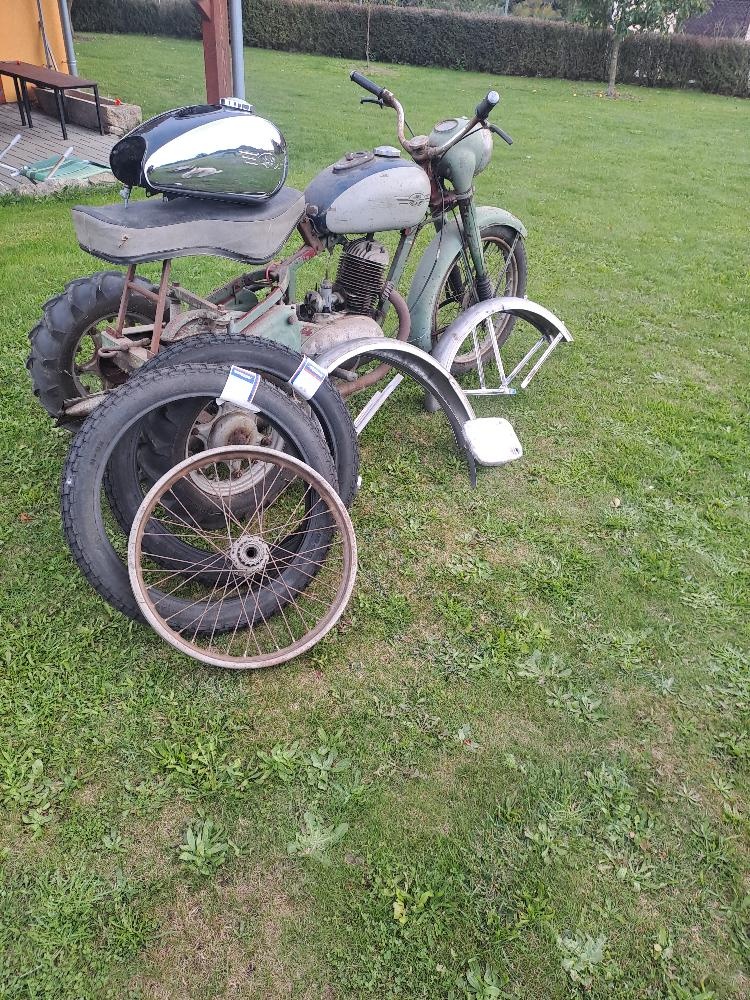 Jawa pérák 250, rv. 1947