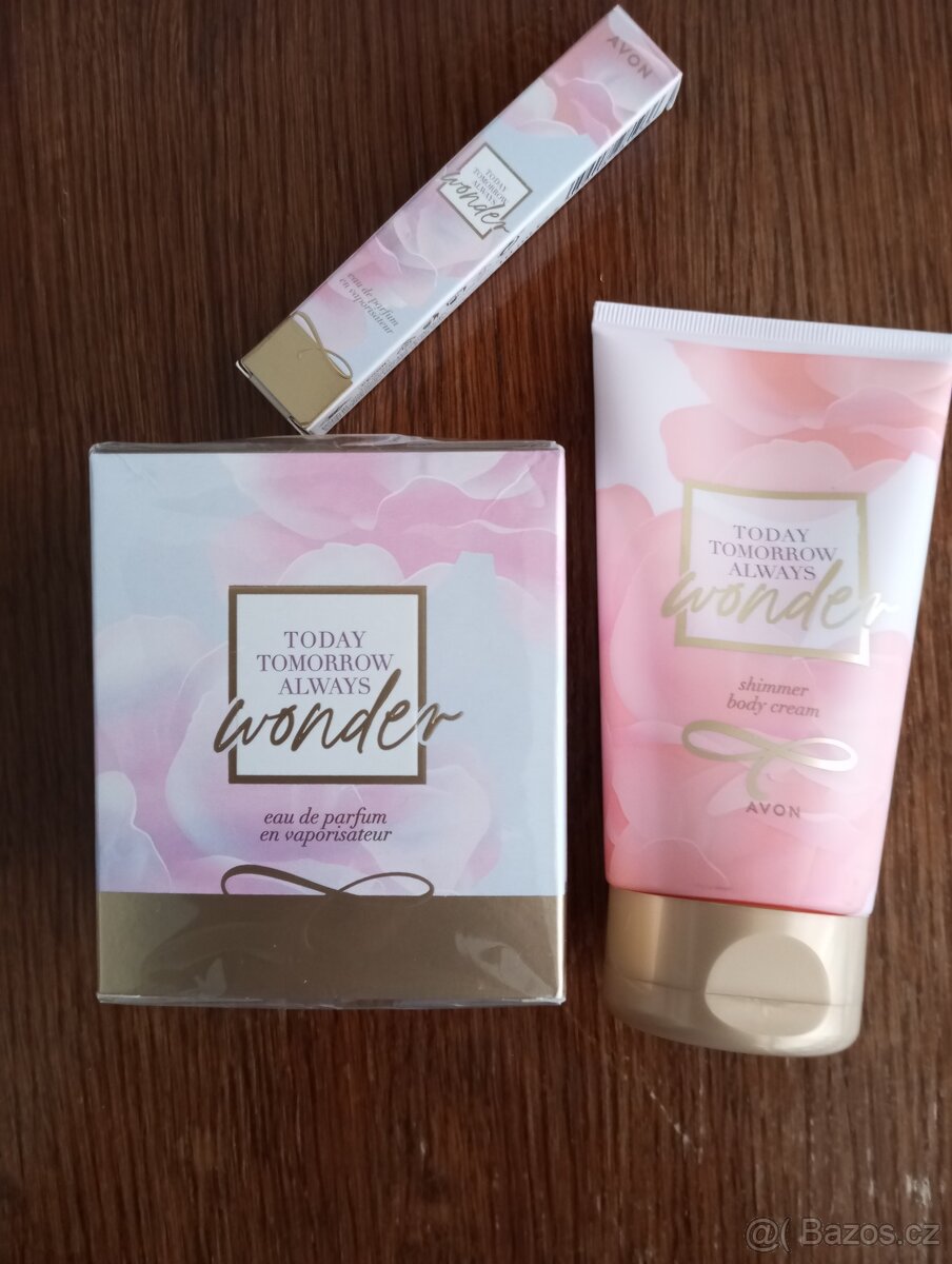 Parfém, tělové mléko,mini parfém TODAY TOMORROW ALWAYS