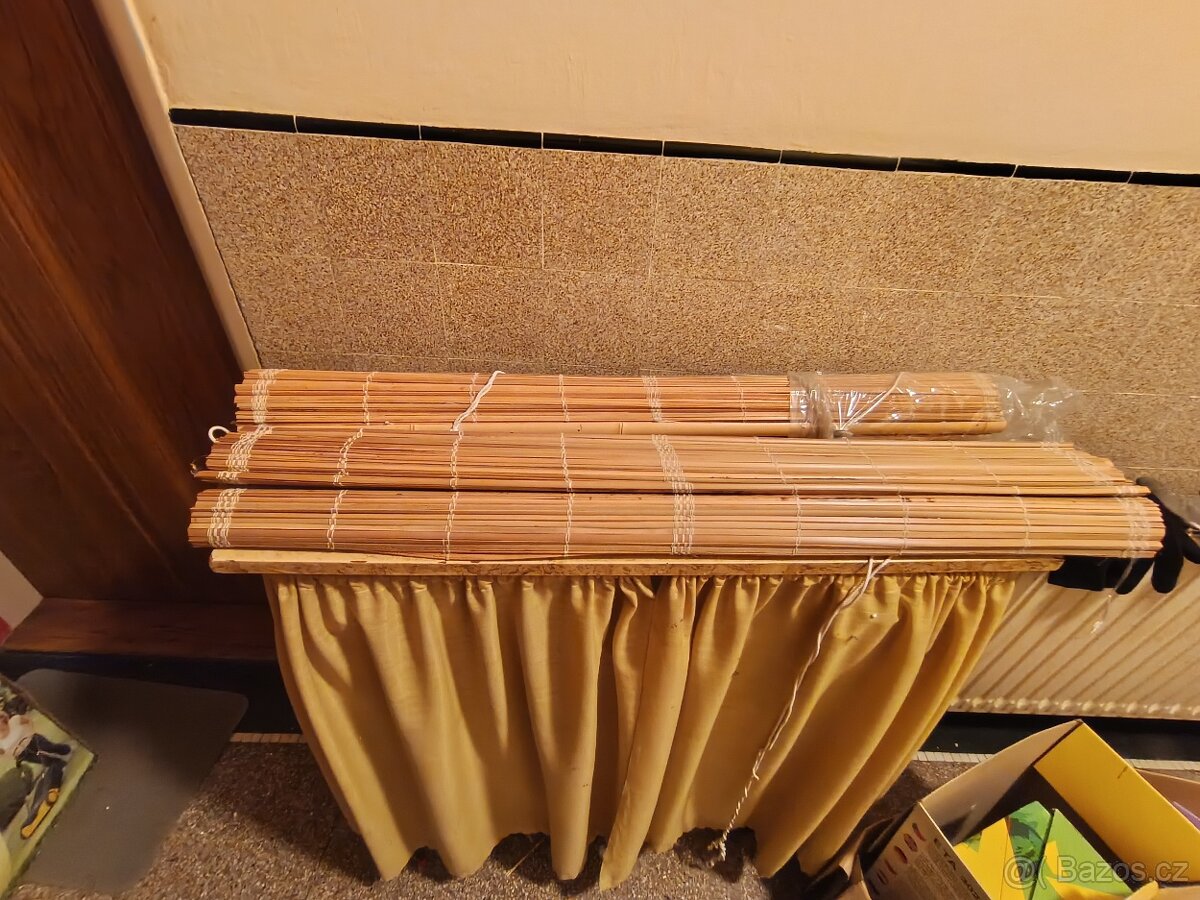 2 Bambusové žaluzie
