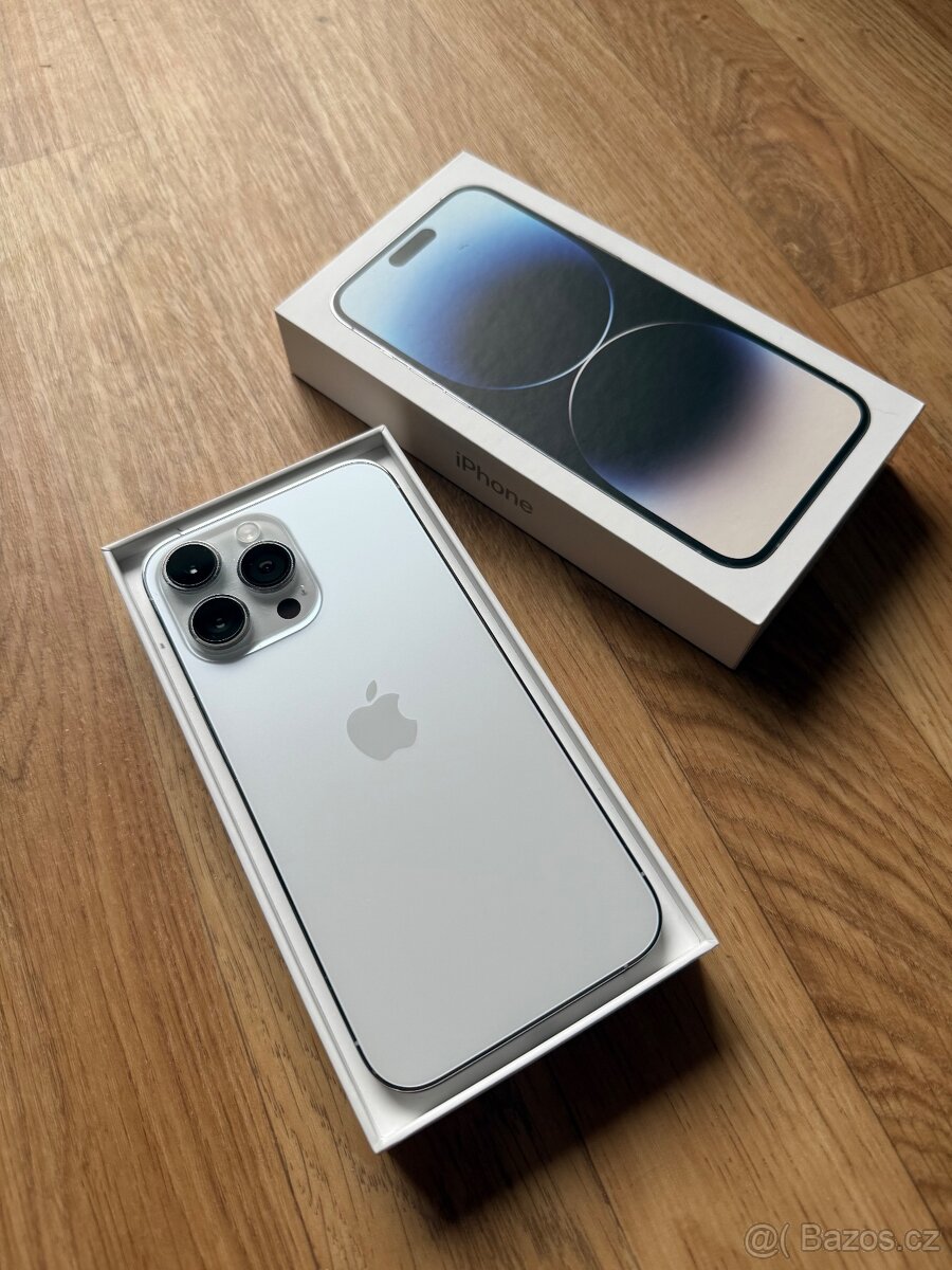 Apple iPhone 14 Pro Max 256GB stříbrný