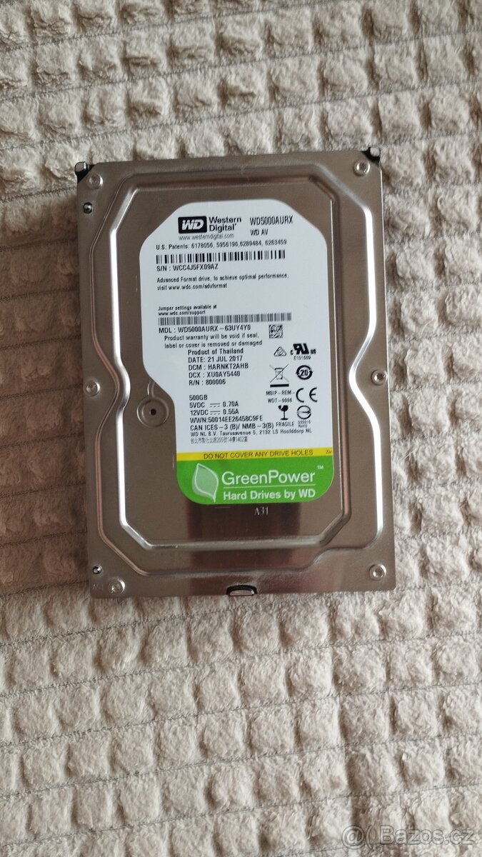Western Digital 500GB