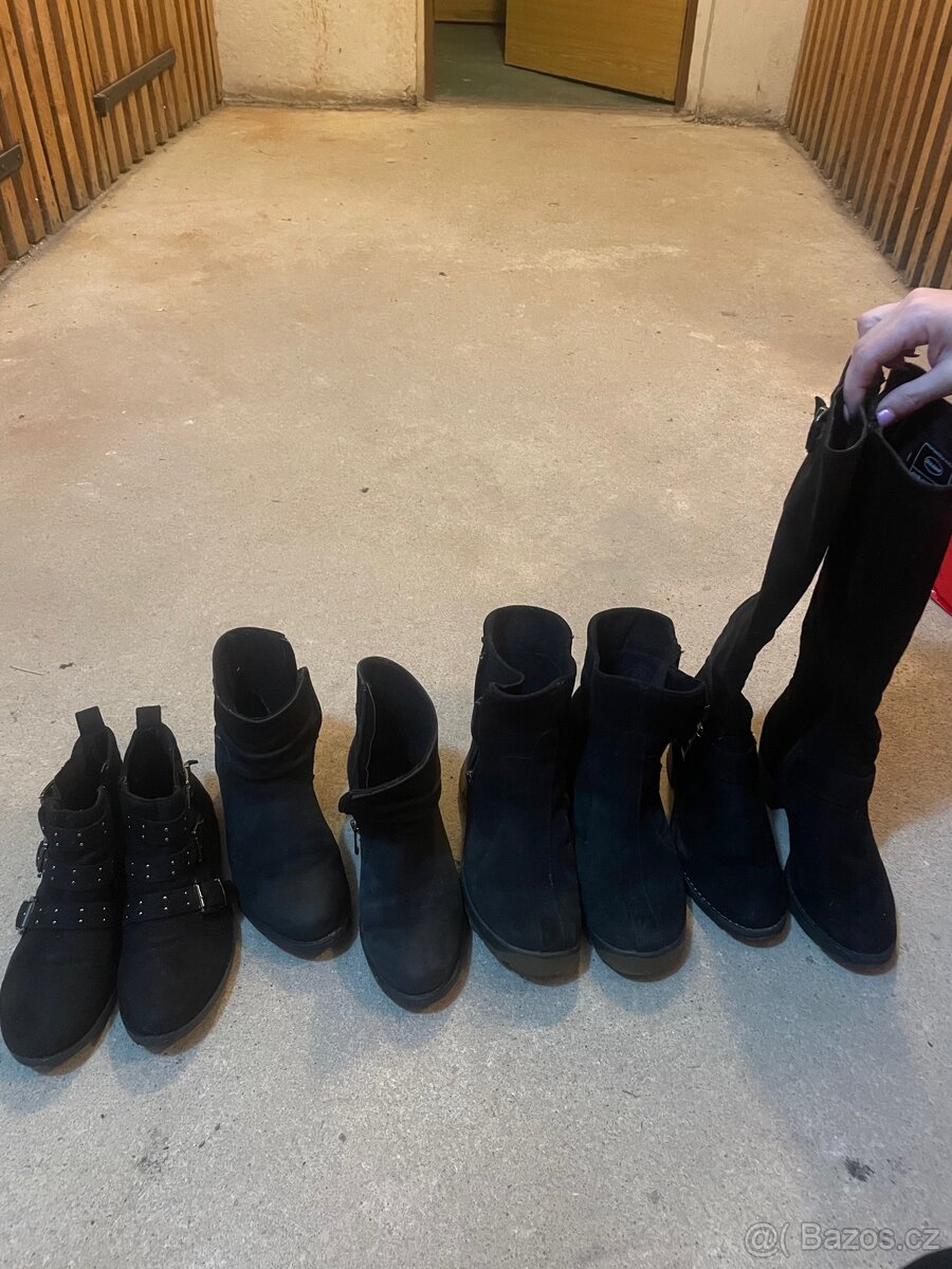 4x kozačky