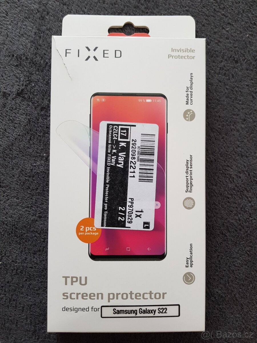 TPU fólie na displej pro Samsung Galaxy S22