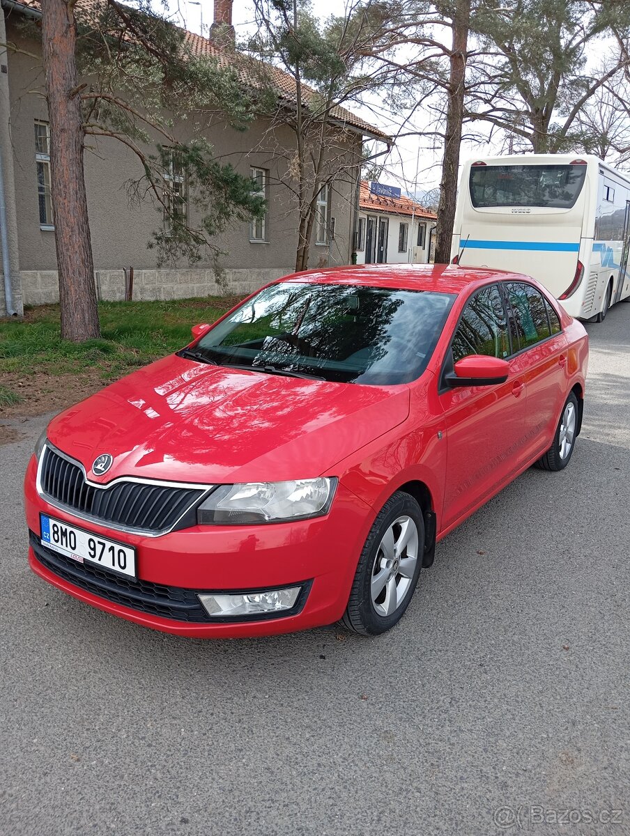 Škoda Rapid sedan,1,2tsi/63kw,2013,Česká republika