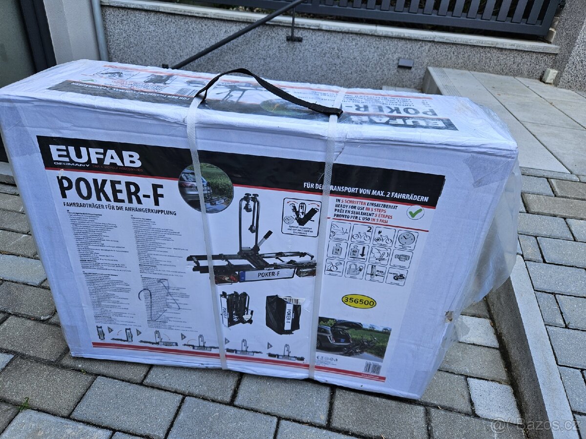 Nosič kol na kouli Eufab Poker - nový, originálně zabalený