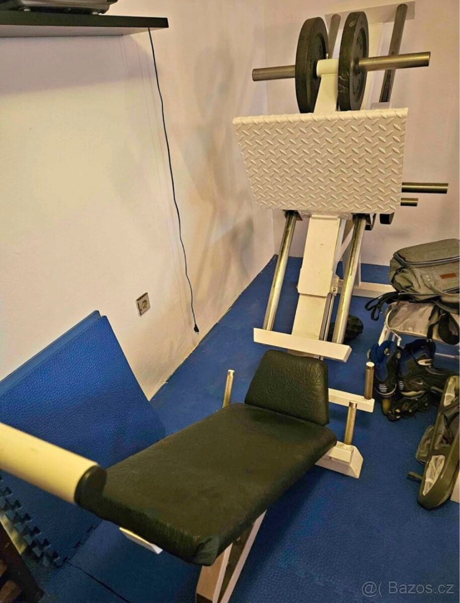 Leg press +zákopy