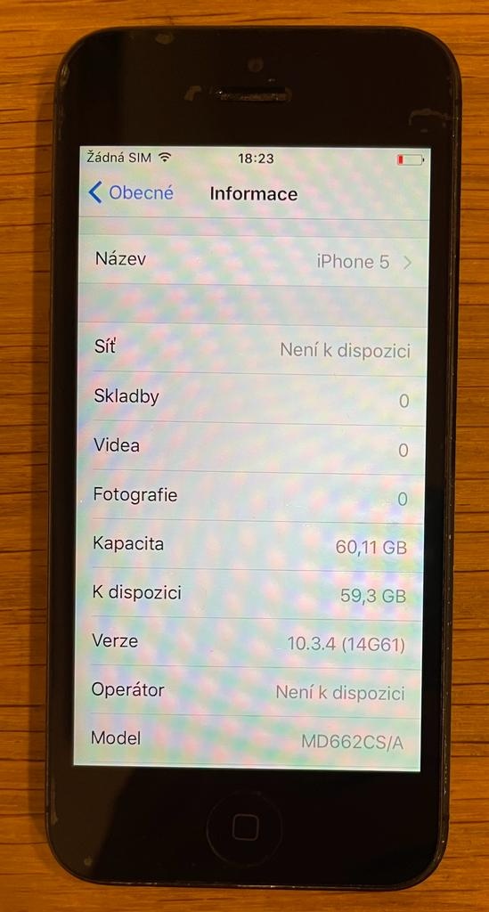 SLEVA Telefon - i Phone 5 Apple
