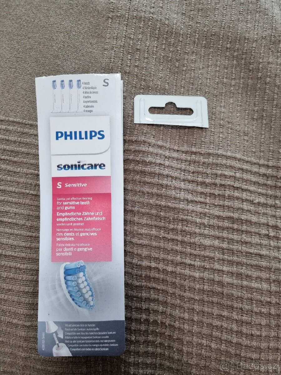 Philip sonicare elektrický kartáček, náhradní hlavice, 4 ks