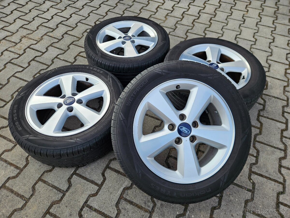 Alu kola Ford 5x108 Letní 205/55/16