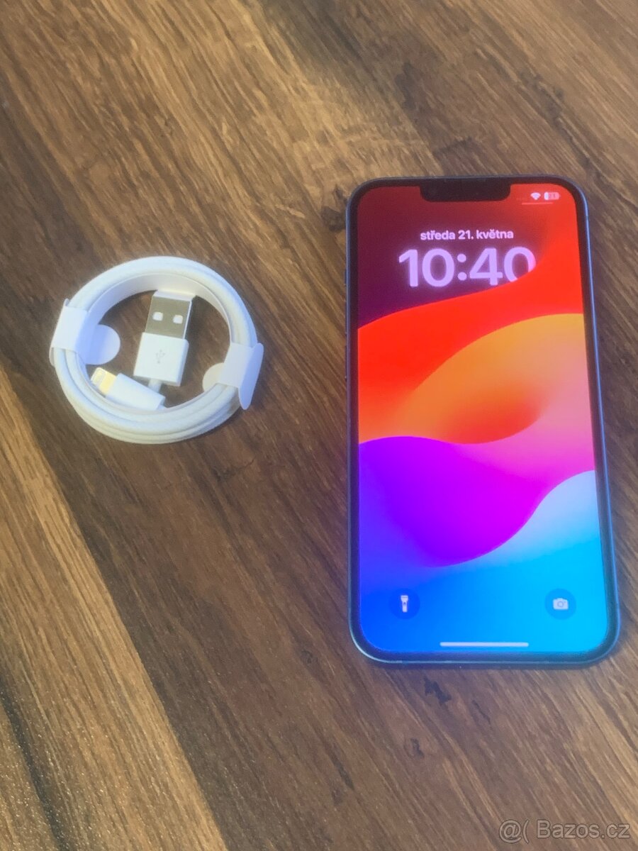 Apple iPhone 13 Blue 128GB, 94% baterie