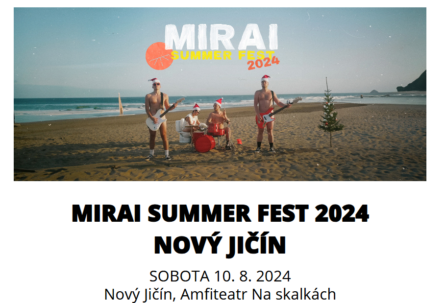 Mirai Nový Jičín 1 dospělý a 2 dětské vstupenky