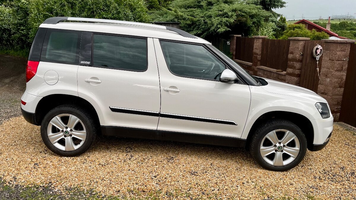ŠKODA YETI 2.0TDI,103KW. DSG,SERVISNÍ KNIHA.