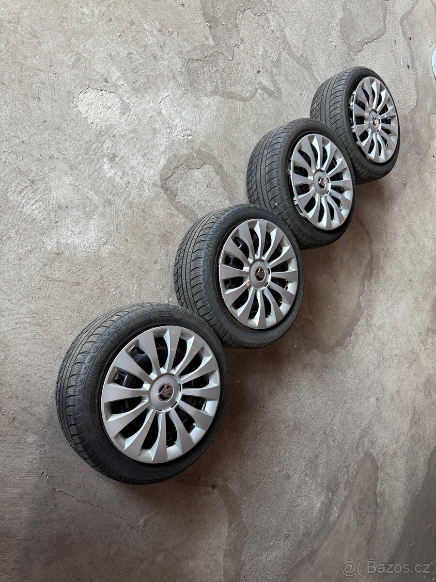 Zimní sada 195/50 R15 - Fabia I, Fabia II, Fabia III