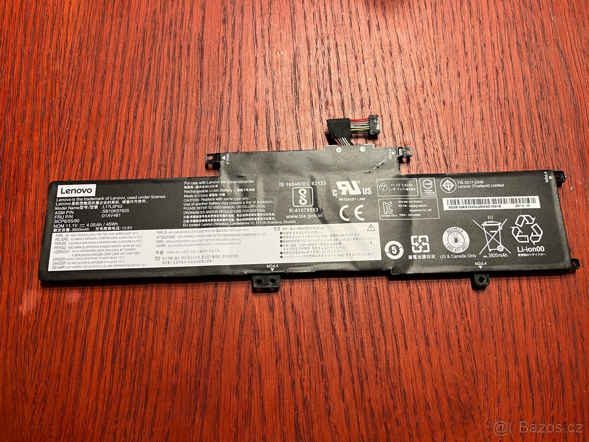 Lenovo ThinkPad L390 baterie