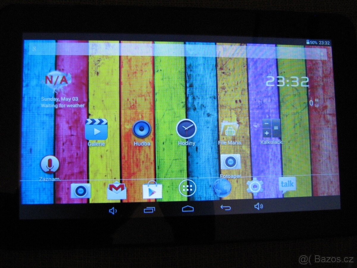 Tablet ALLWINNER 16 GB  10.1" SD 3,5 stereo jack 2x USB