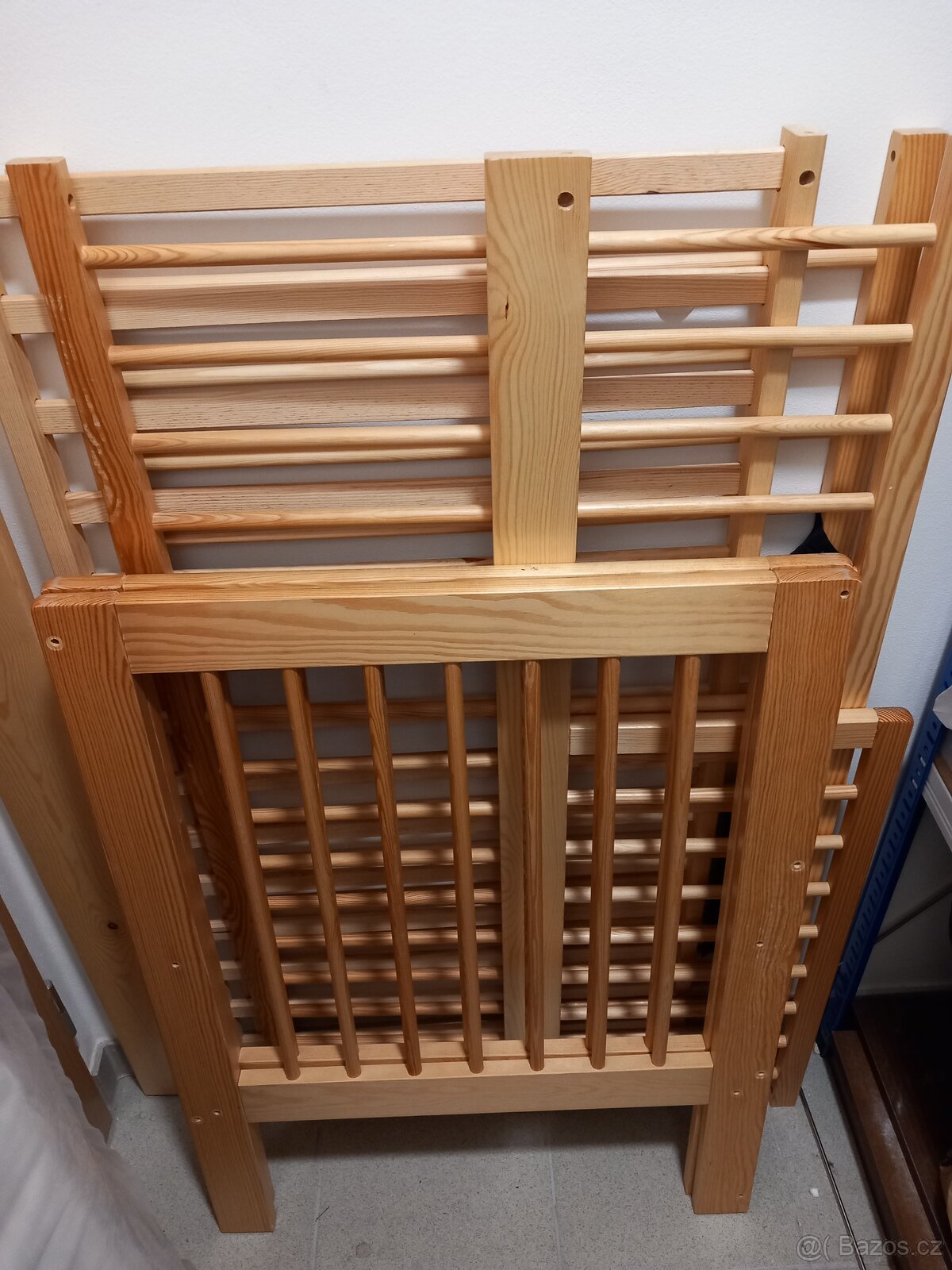 Postýlka Scarlett Kamila + matrace Ikea KRUMMELUR
