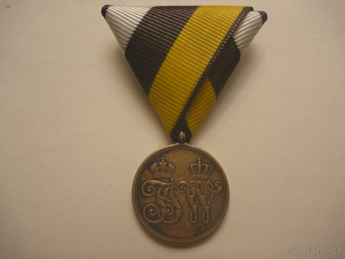 RU medaile válečná vojenská Prusko Dánská válka 1864