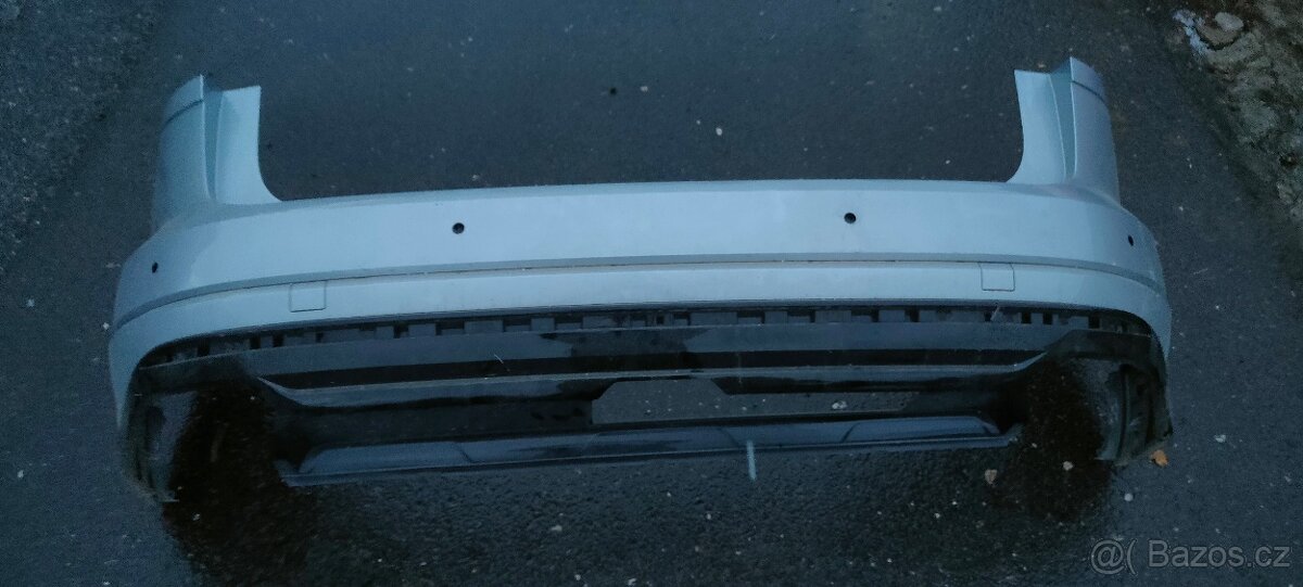Zadní nárazník VW Touareg 760807421a včetně difuzoru