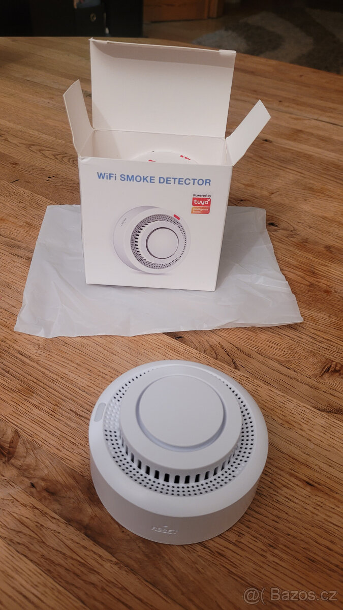 Wifi požárni a kouřový detektor TUYA smart