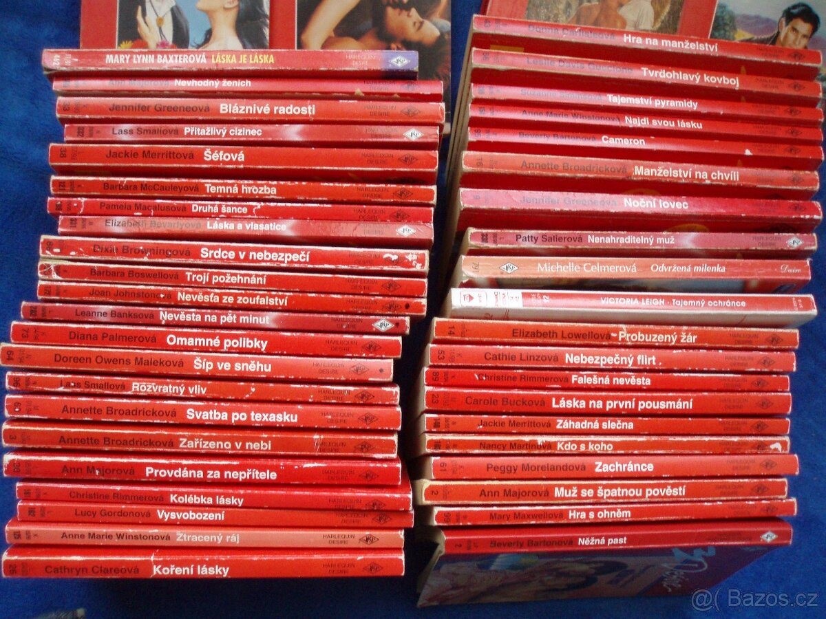 staré romány pro ženy-Harlequiny