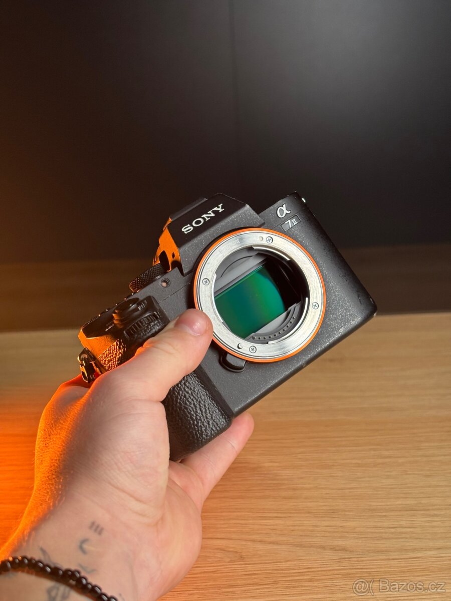 Sony A7 II set - 2 objektivy, mikrofony, filtry sd karta