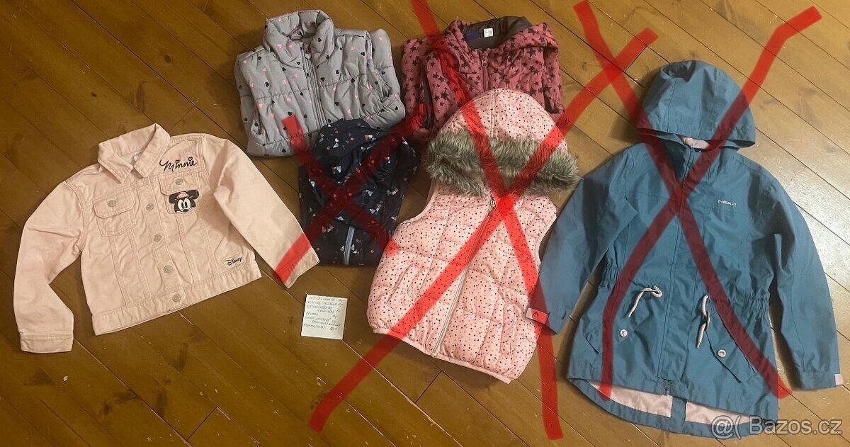 Dívčí oblečení, vel. 116