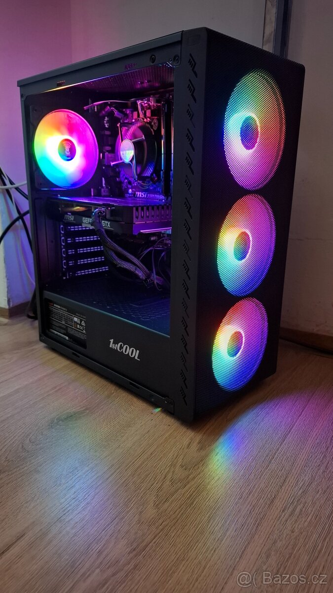 Herní PC - i7 8700 - GTX 1660 SUPER - 16GB RAM - 500GB SSD