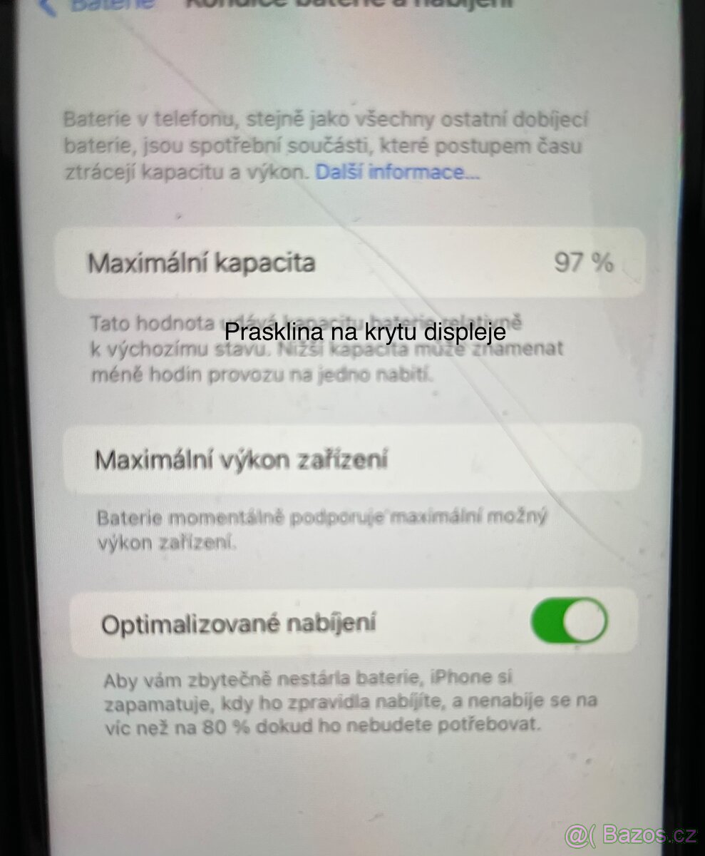 iPhone XR, cerny, 64GB, baterie 97%