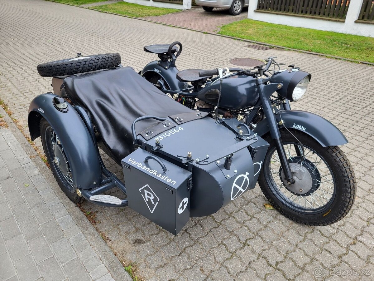 Dněpr,Ural K750 po profi renovaci