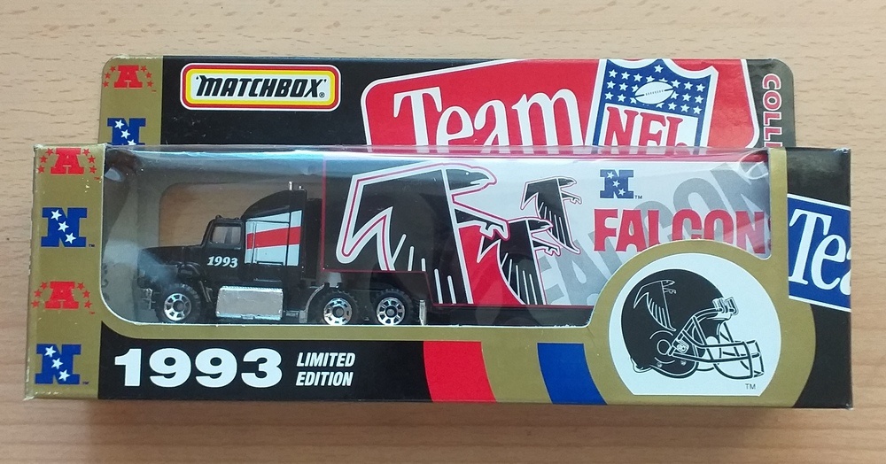 matchbox convoy cy109 Ford Aeromax NFL 1993 č. 1