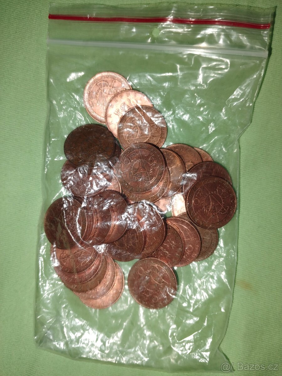 Mince 10 kč