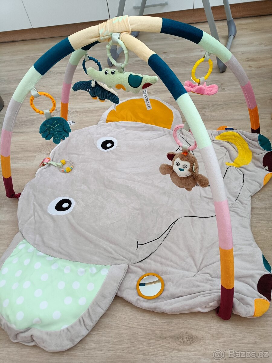 Dětská hrací deka s hrazdičkou Lupilu