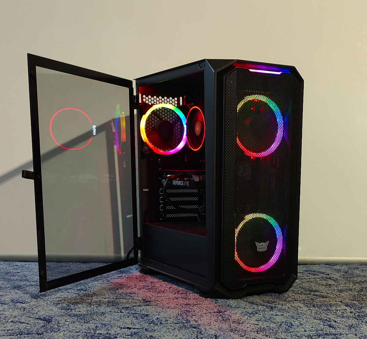Herní PC | Ryzen 5 | RTX 4060 OC | m.2 NVME 1 000GB