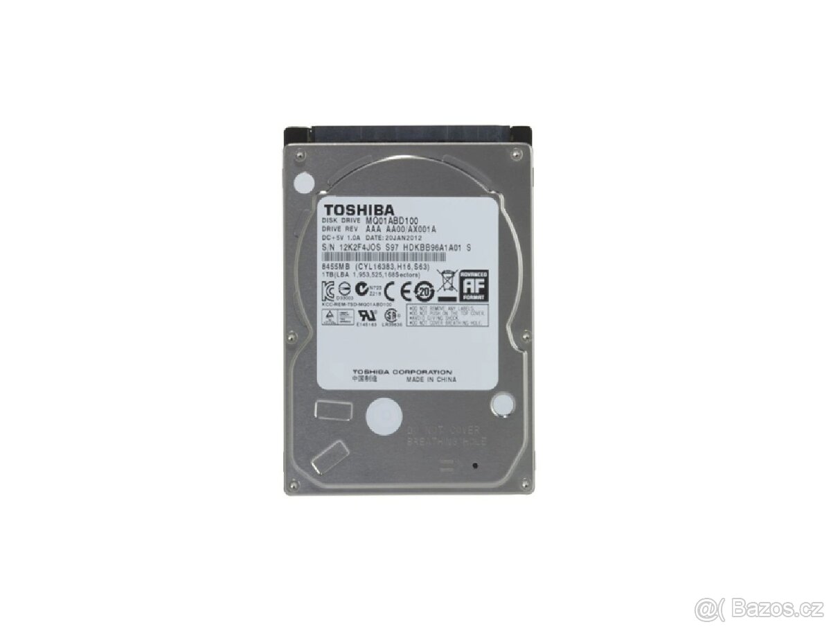 2,5" HDD Toshiba MQ01ABD100 1TB