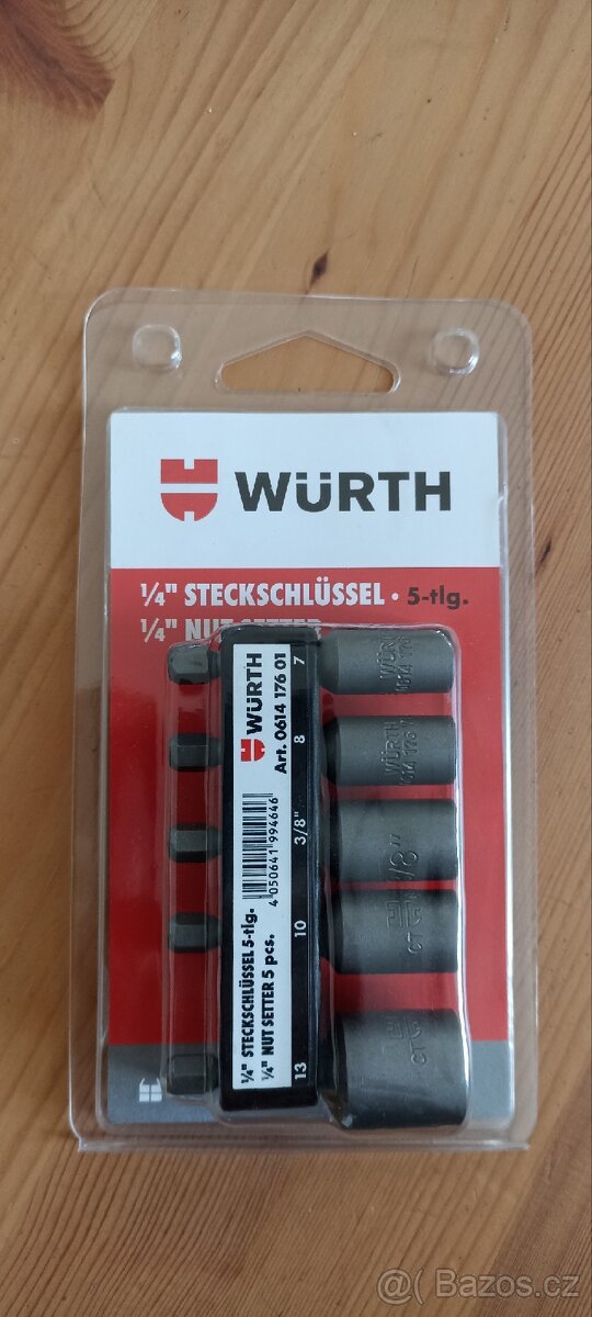 Nová sada ořechů Würth