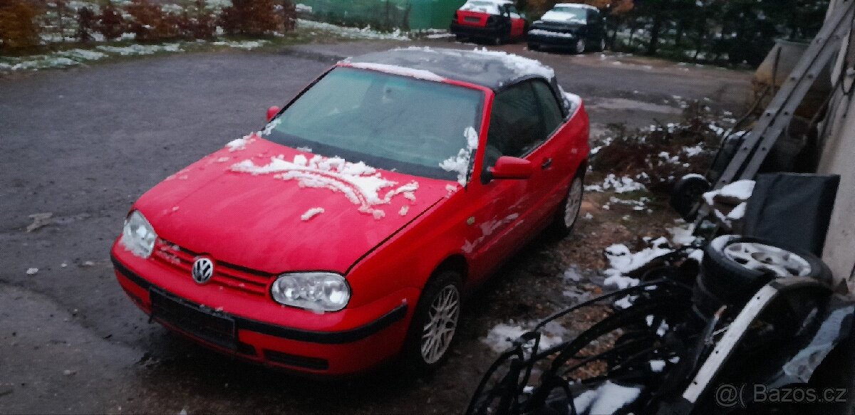 VW GOLF 3/4 CABRIO 3.5
