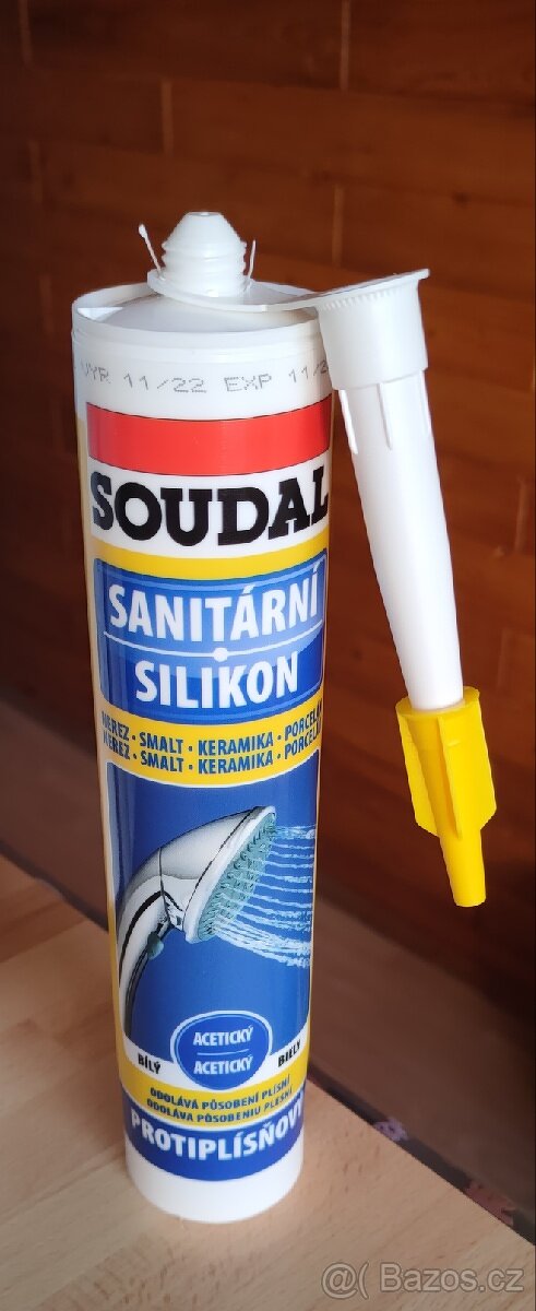 Soudal sanitární silikon 280 ml