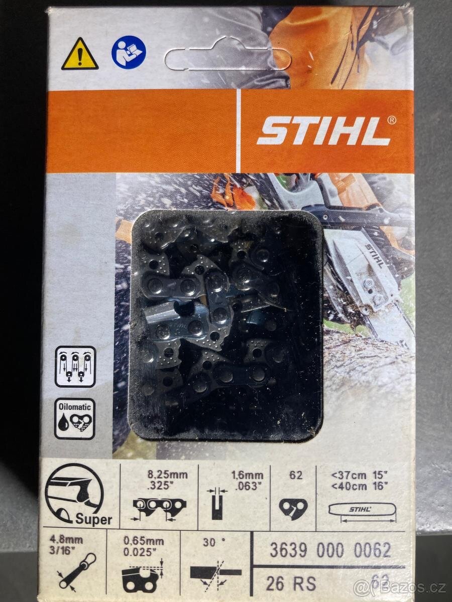 ŘETĚZ PILOVÝ STIHL RS 36390000062 NOVÝ