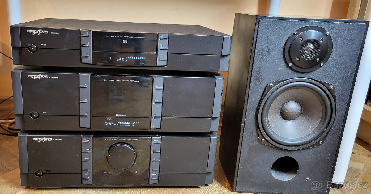Hifi Sestava Fine ARTS GRUNDIG